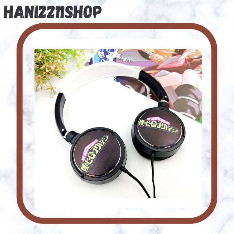 Anime Headphone Demon Slayer Haikyu My Hero Academia Attack On Titan Jujutsu Kaisen Shopee 3258