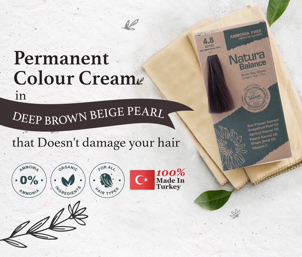 Magicboo Natura Balance Organic Permanent Color Cream Kit | Shopee Malaysia