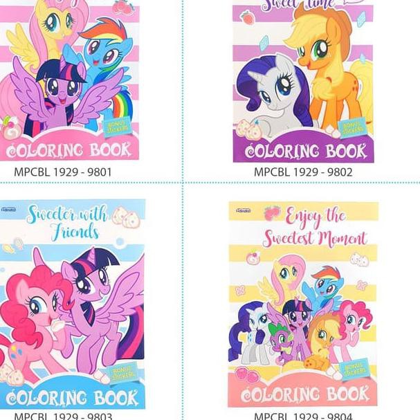 301 My Little Pony Cake Coloring Book LARGE Adinata Coloring Book