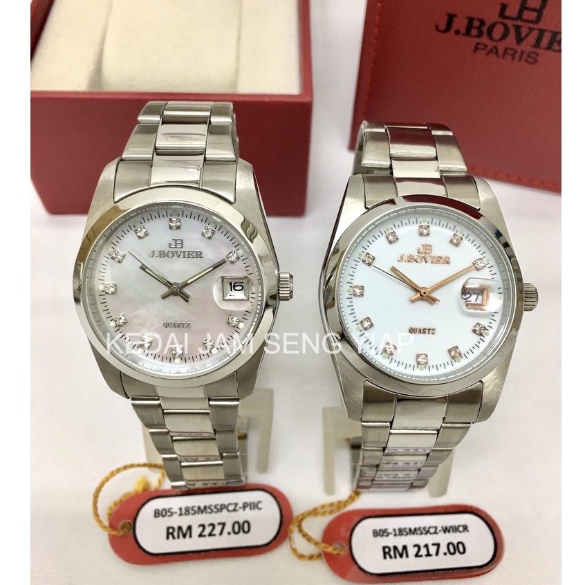 100% Original Men Fashion Japan Quartz Analog Stainless Steel  Watch B05-185M