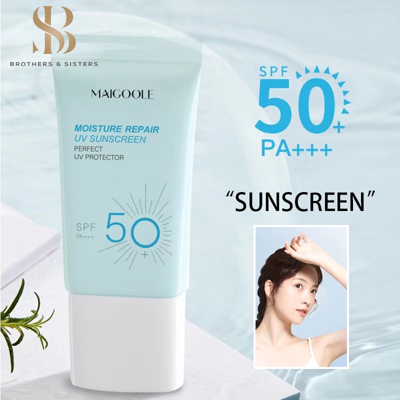 120 spf50 for face Moisture repair Brighten UV Protection Sunscreen ...