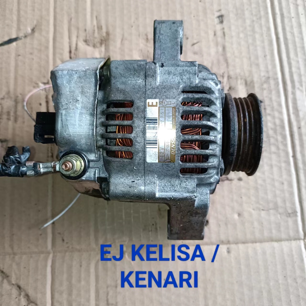 PERODUA ALTERNATOR DYNAMOR EJ KELISA/ KENARI USED ORIGINAL AUTO PART