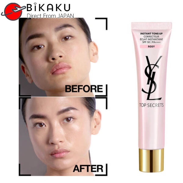 YSL Top Secrets Instant Tone-Up Makeup primer 40ML SPF50 PA++++ Sunscreen  UV Sunscreen Beauty
