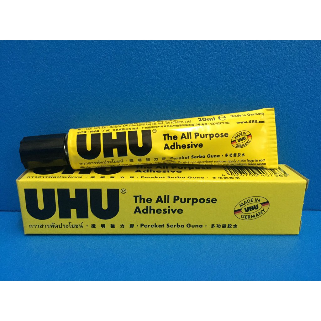 UHU ALL PURPOSE ADHESIVE 20 ML Shopee Malaysia