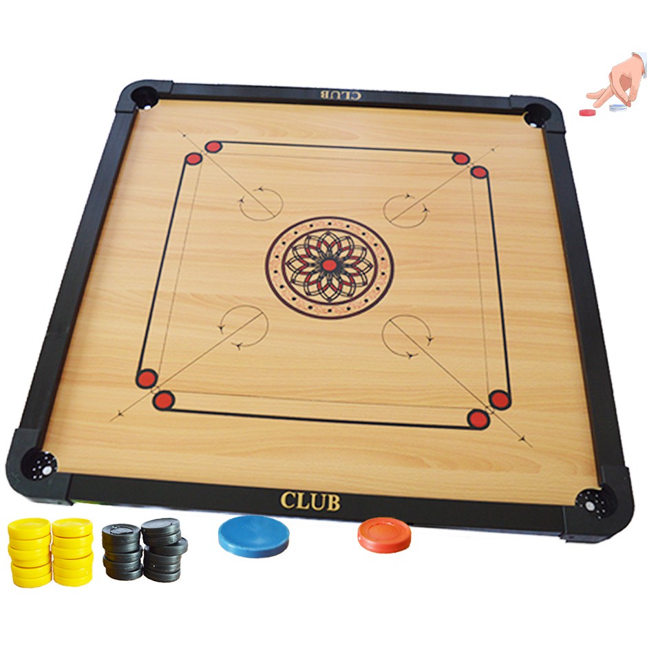 lego minecraft Standard Size Carrom Board Set With Carrom Men ...