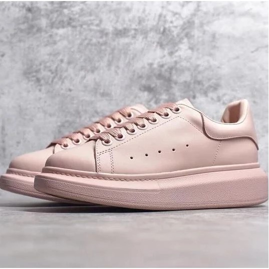 Baby pink hot sale alexander mcqueen trainers