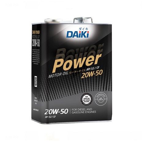 Daiki Engine Oil 20W-50/10W-40/10W-30/15W-40/5W-30/5W-50 (original ...