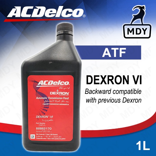 AC Delco DEXRON VI Automatic Transmission Fluid ATF 6 1L