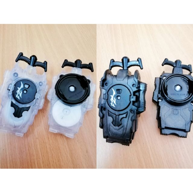 Beyblade launcher 💯Ready stock 🚚Delivery 1-3day transparent black/white