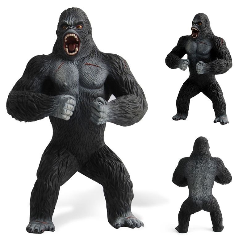 Patung Figura Black Gorilla Simulation Chimpanzee Movies Wild Animals ...