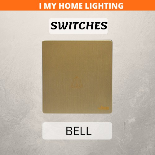 SIRIM Retouch ULTRA RIMLESS Gold Electric Wall Switch Socket Modern ...