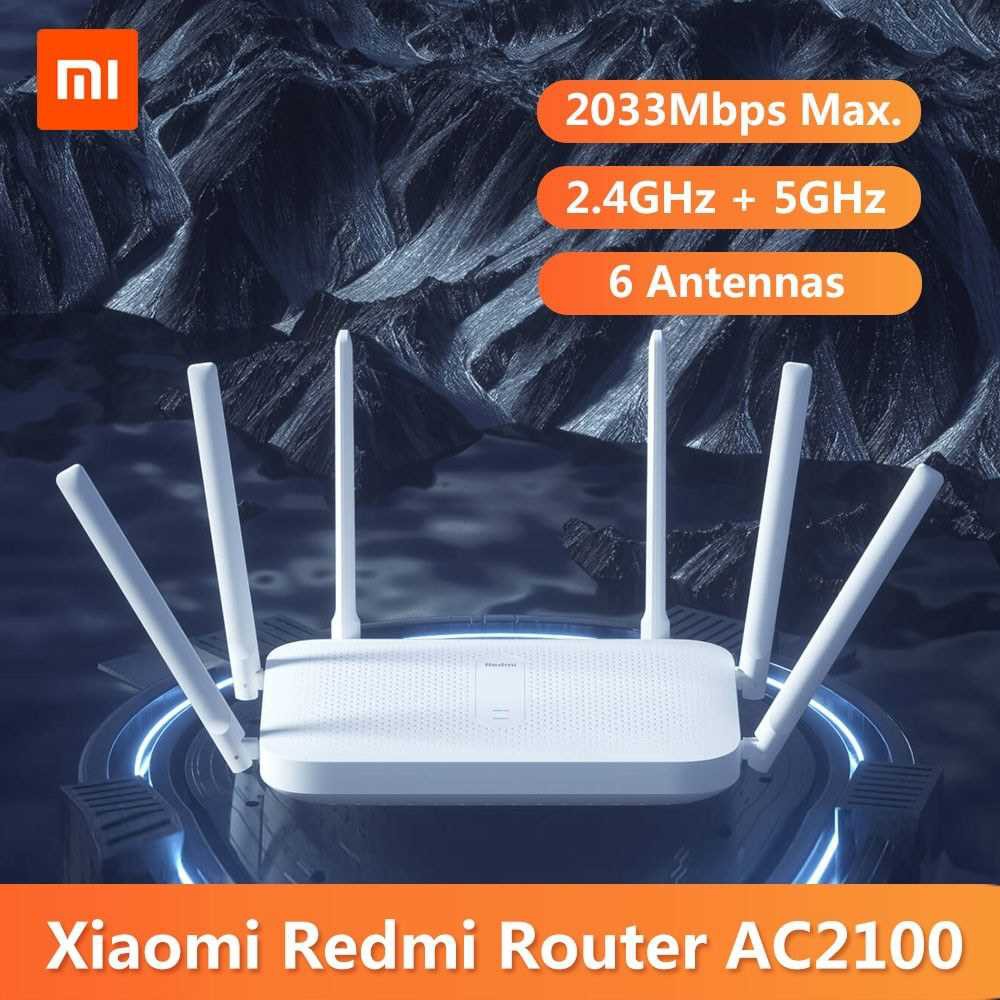 Xiaomi Redmi Router AC2100 2.4GHz 5GHz 2033Mbps Gigabit Router 6 ...