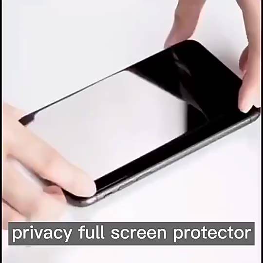 XIAOMI POCO F4 GT 5G X4 PRO 5G M4 M3 GT F3 F1 F2 X3 ANTI SPY PRIVACY TEMPERED GLASS SCREEN PROTECTOR TINTED HITAM BLACK