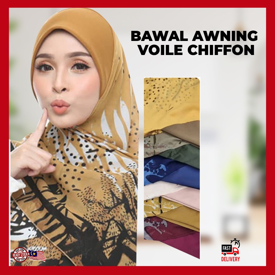 BELI 3 PERCUMA 1 TUDUNG BAWAL INSTANT BAWAL AWNING SCUBA TUDUNG SARUNG