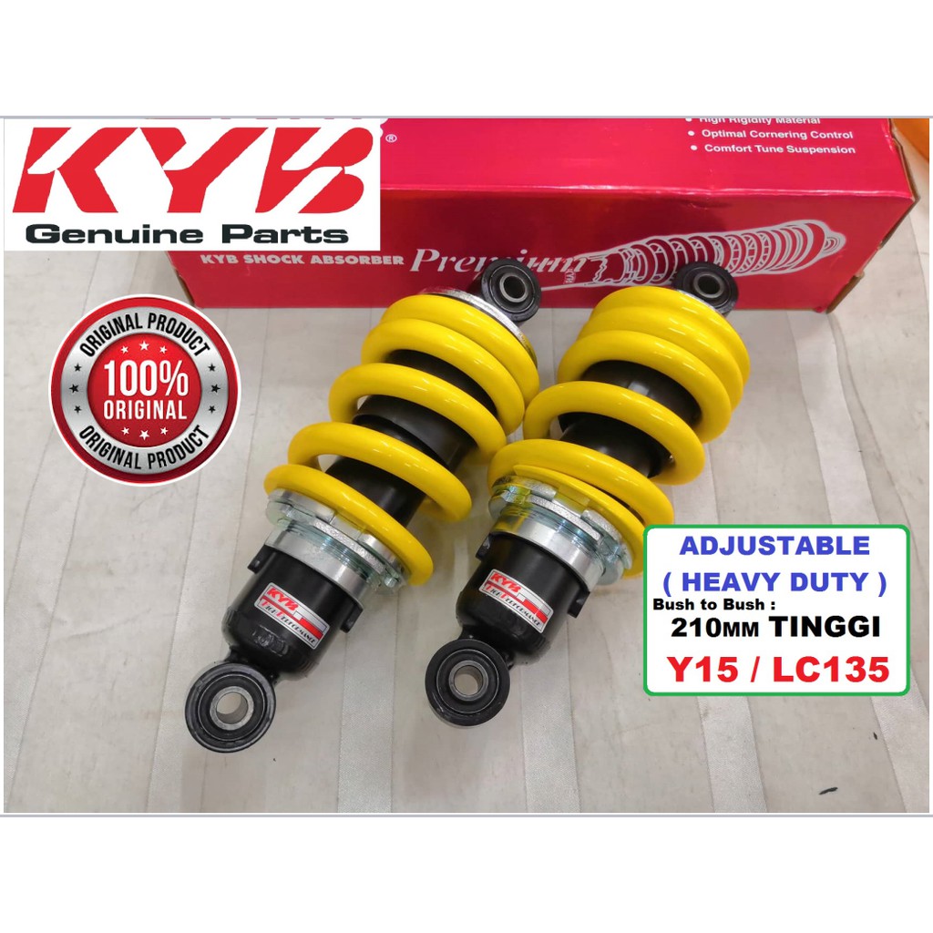 Y15 LC Y16 Ori KYB (HEAVY ADJUST ) MONOSHOCK ABSORBER Y150 LC135 Y15ZR ...