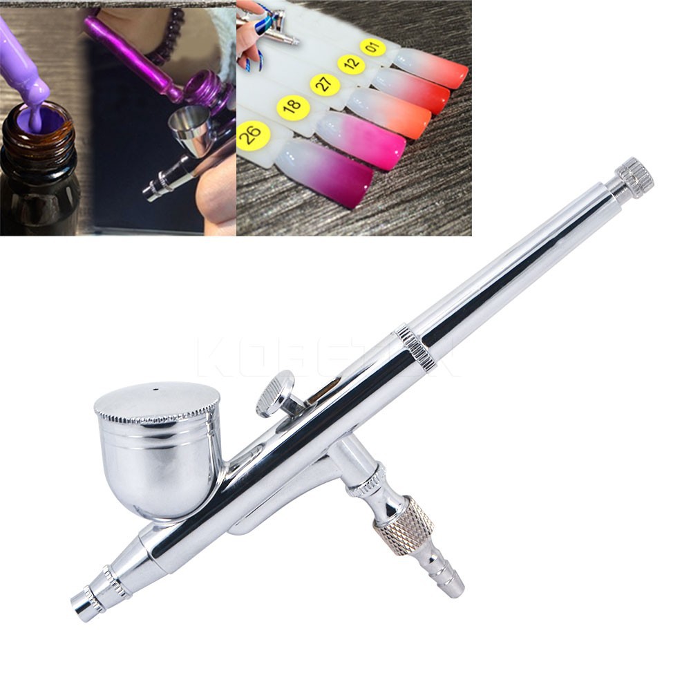 Dual Action Airbrush Paint Air Brush Spray Gun Sprayer Pen Needle For ...