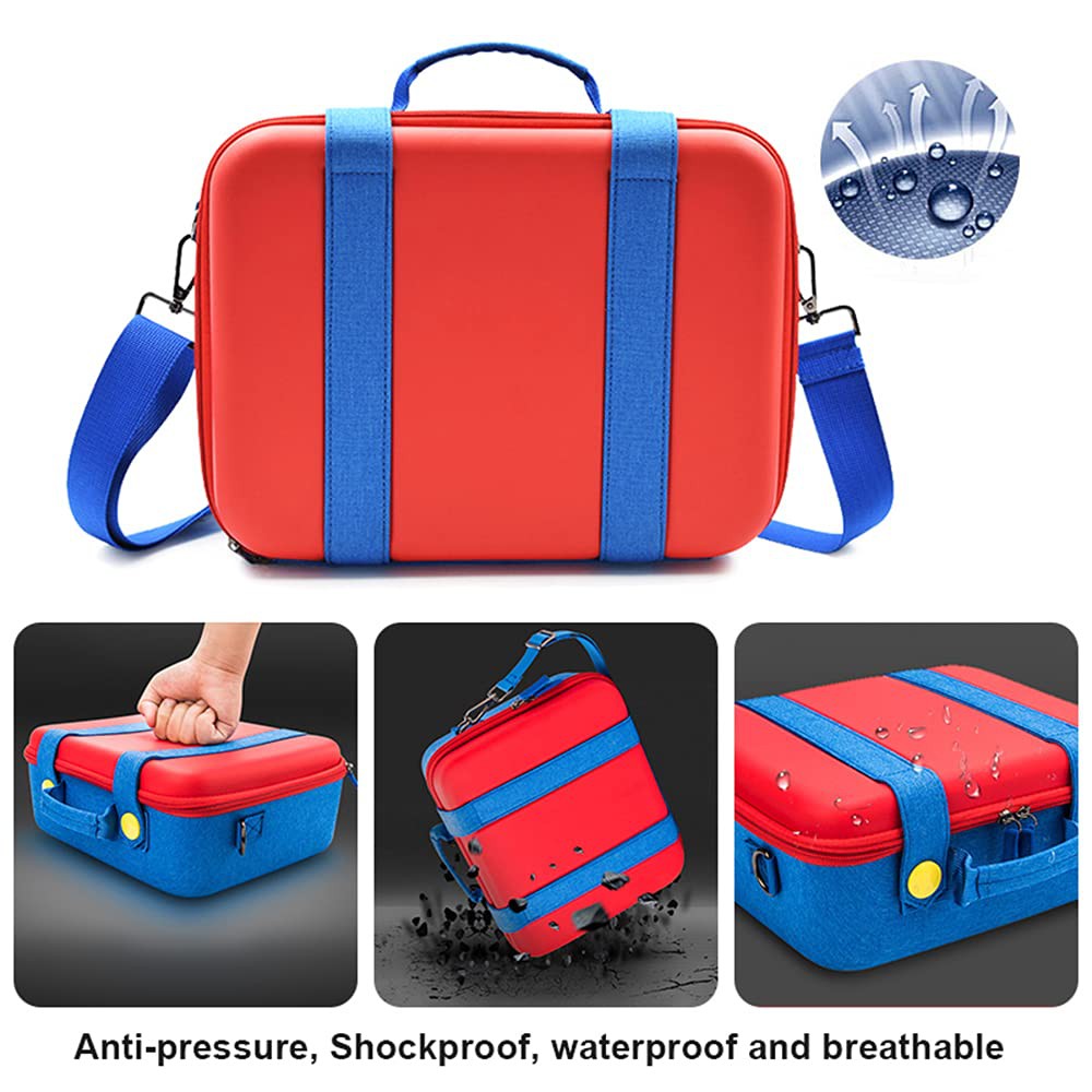 Travel Storage Eva Bag Mario Odyssey For Nintendo Switch V1 V2 Oled ...