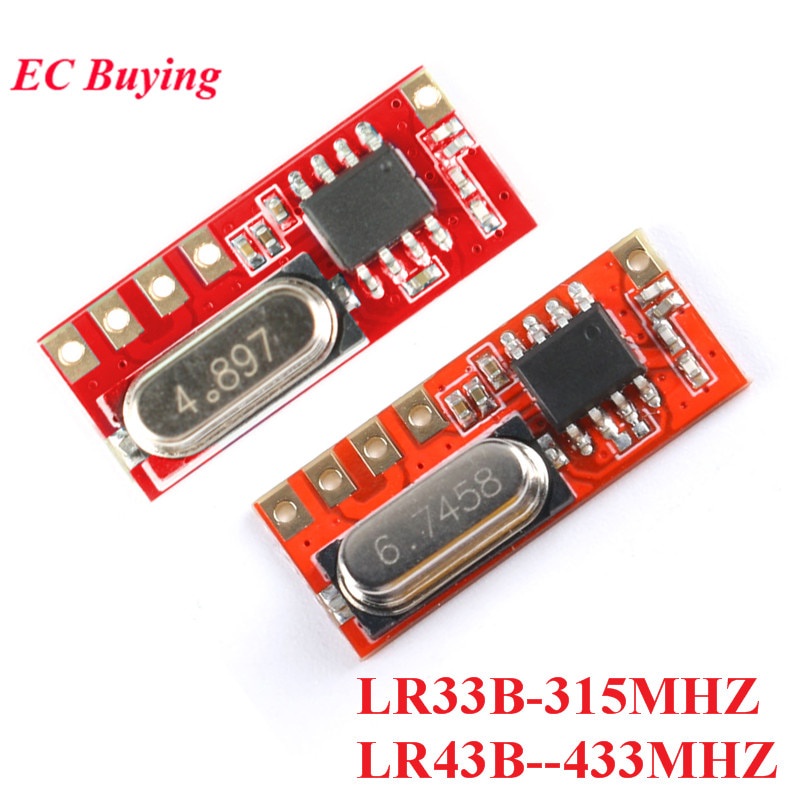 315MHz 433MHz Superheterodyne RF Module LR43B LR33B Wireless Remote ...