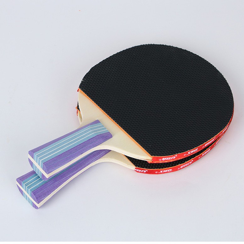 SET Table Tennis Bats Set Double Fish Includes 2 Bats/Rackets+3 Ball  乒乓球拍双鱼套装-2拍3球 026A Penhold 直拍