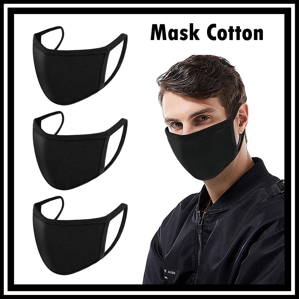 Cotton Face Mask Topeng Muka Murah | Shopee Malaysia