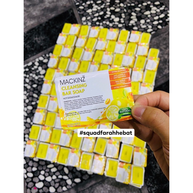 💥ORIGINAL HQ💯💥SABUN KUNING BY MACKINZ + FREEGIFT 🔥 | Shopee Malaysia