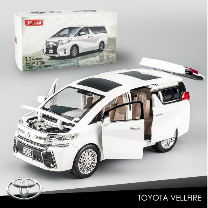 XLG 1:24 Toyota Vellfire (White) Die Cast Car Models | Shopee Malaysia