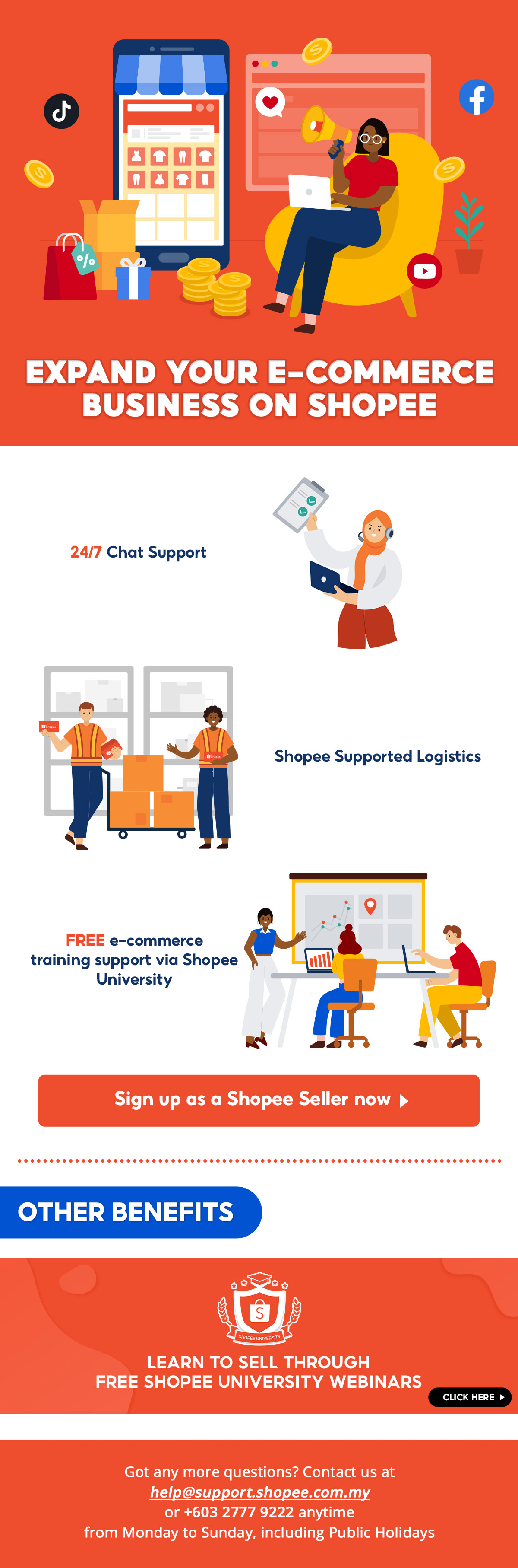 Expand Your e-Commerce business on Shopee