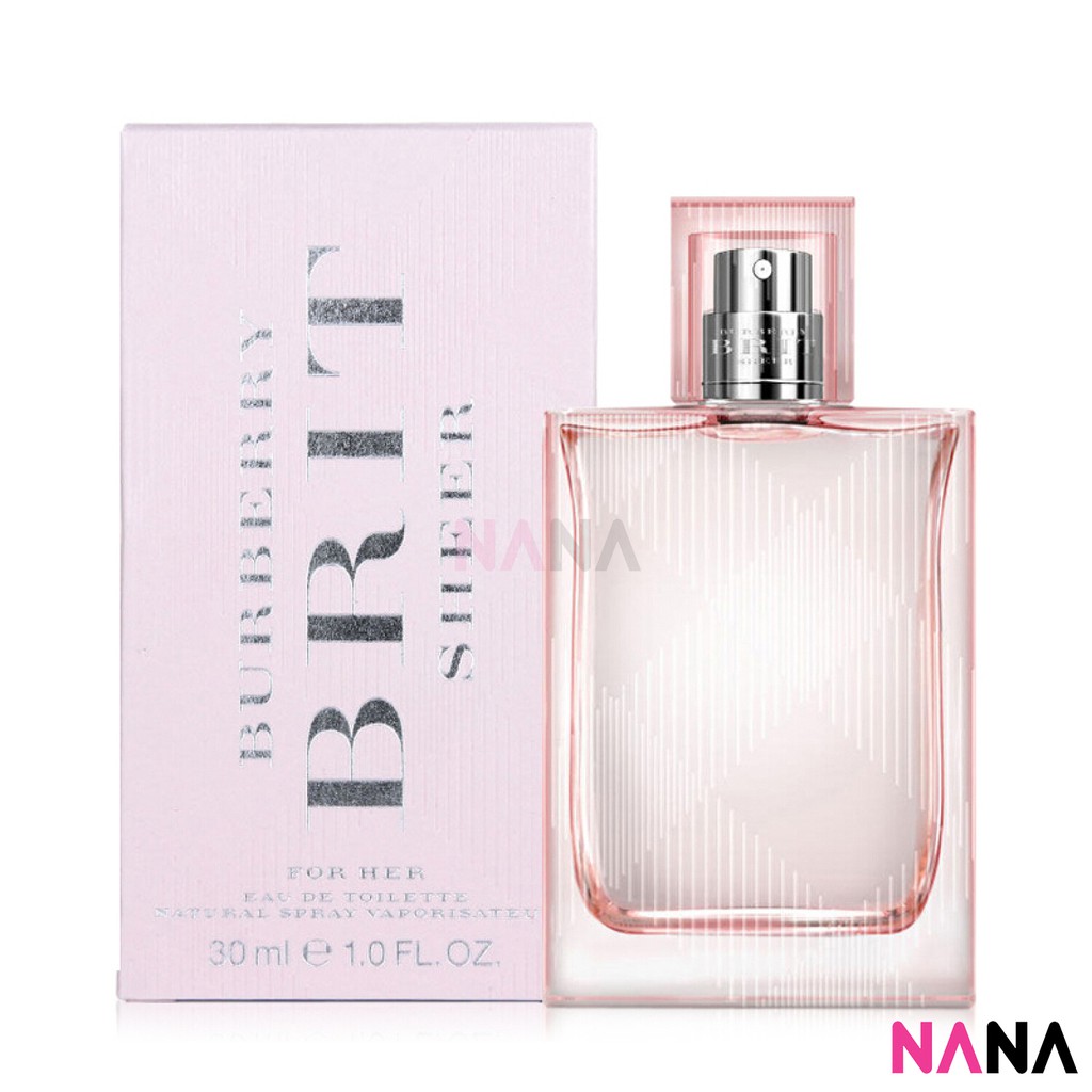 Burberry brit sheer eau best sale de toilette 30ml spray