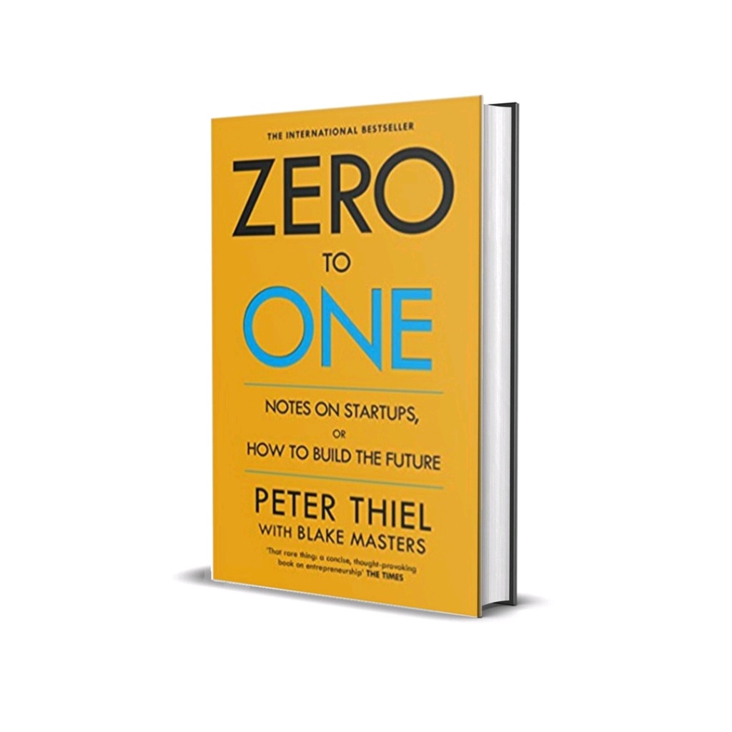 Zero To One by Peter Thiel (English Version) | Shopee Malaysia