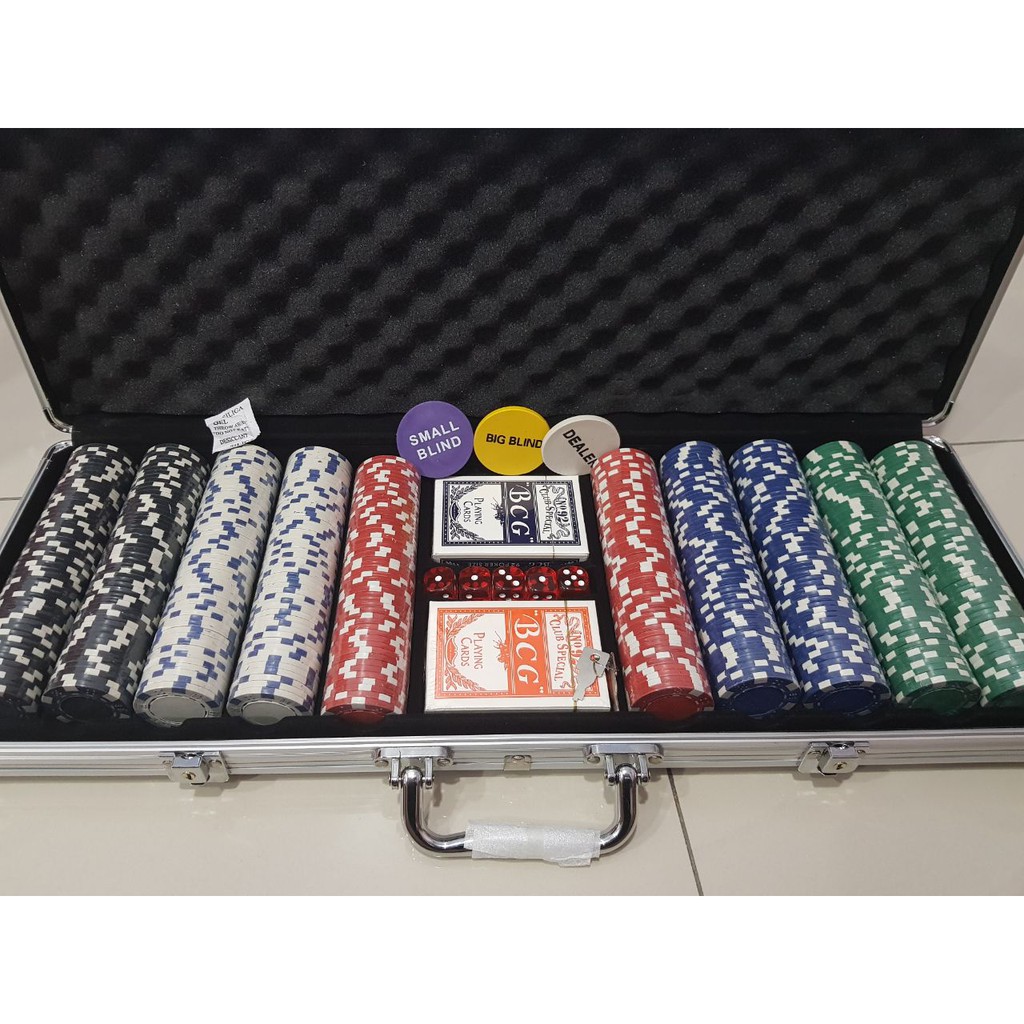 thumbnail image 2 of Poker Chip Set - 300PCS Poker Chips With Aluminum Case, 11.5 Gram 2 of 9
