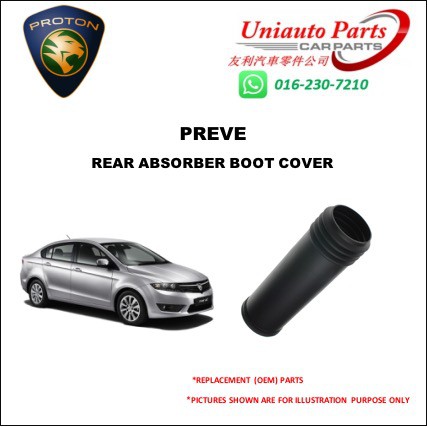 PROTON PREVE REAR ABSORBER BOOT COVER (PIECE) | Shopee Malaysia