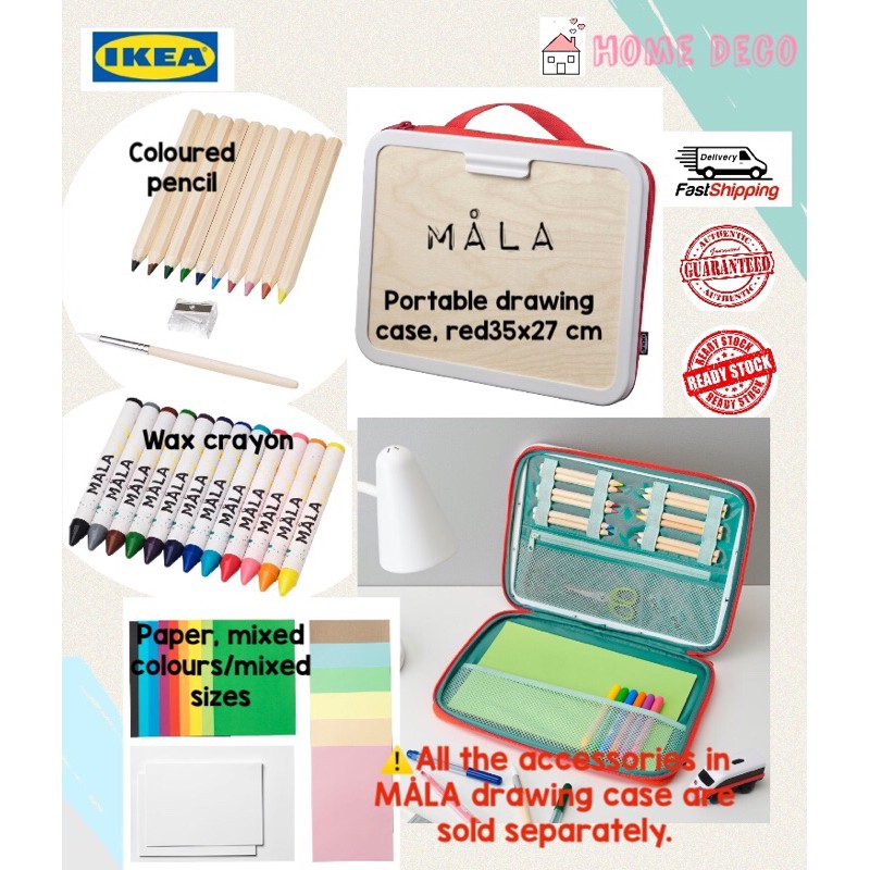 IKEA mala portable drawing case