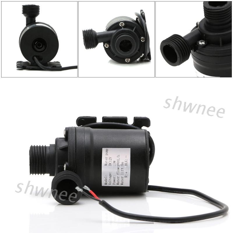 TOP 800L/H 5m DC 12V 24V Solar Water Heater Brushless Motor Circulation ...