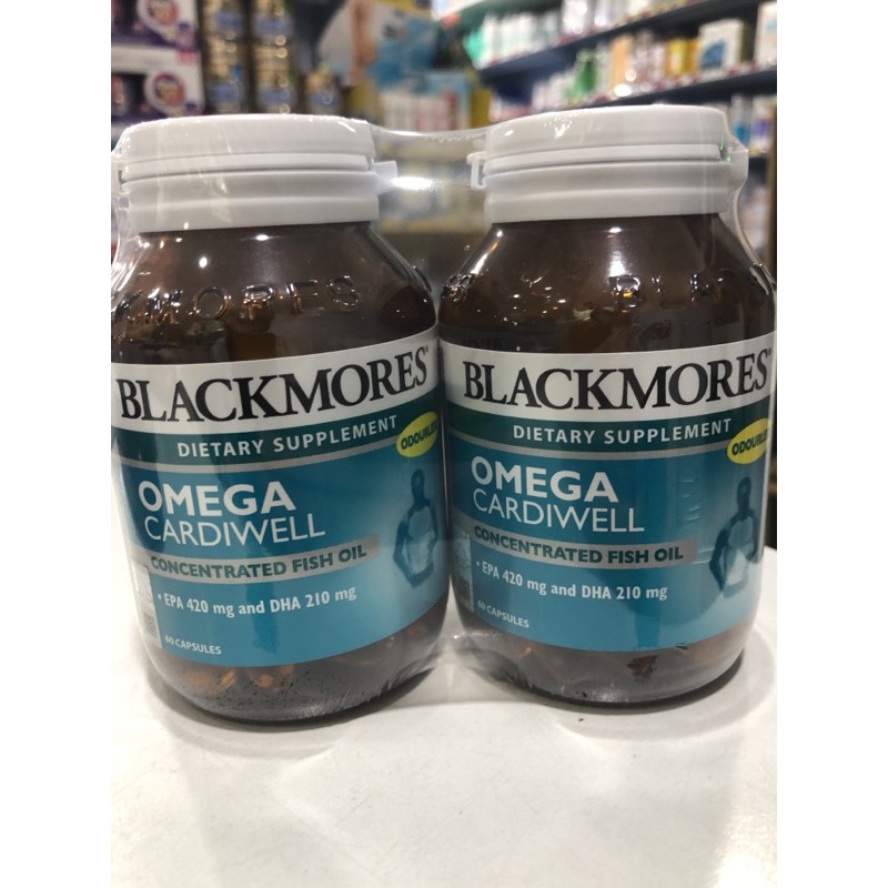 Blackmores Omega Cardiwell (2x60’s) Shopee Malaysia