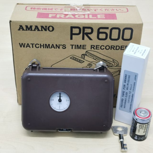 AMANO WATCHMAN CLOCK PR600 CLOCKING MACHINE Shopee Malaysia