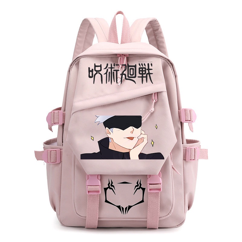 Anime Backpack Jujutsu Kaisen Backpack Computer Backpackstudent School Bag Travel Bag Shopee Malaysia