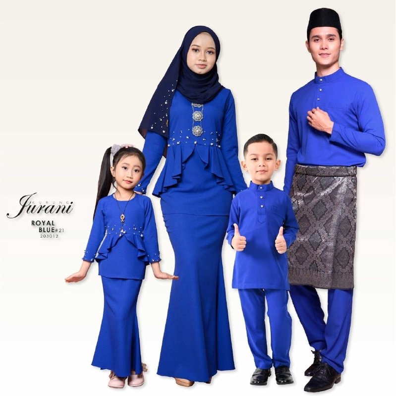 Baju Raya Family Sedondon 2023 Baju Melayu Slim Fit Baju Kurung Moden ...