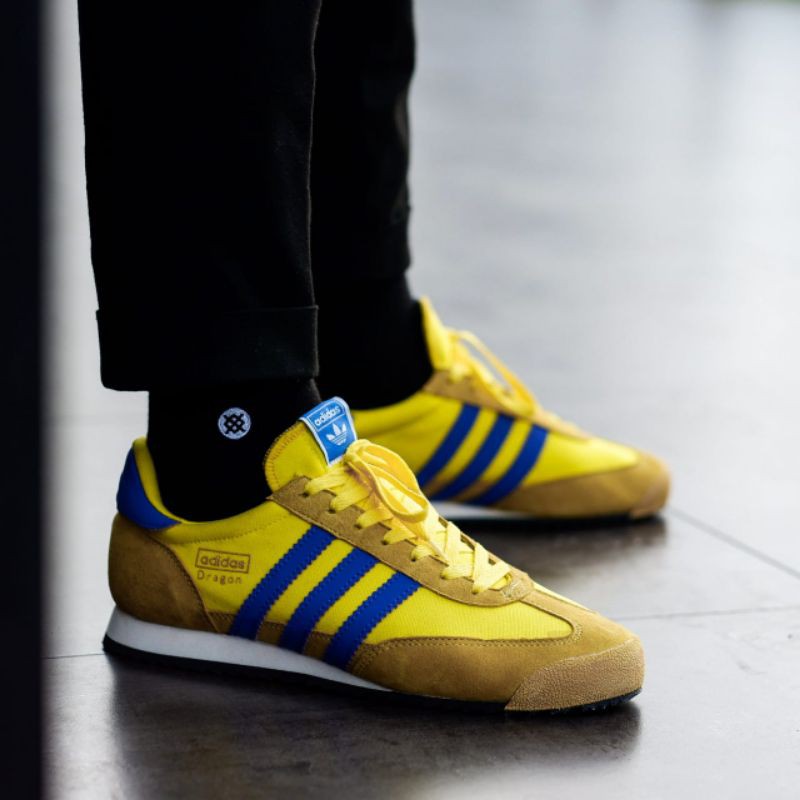 Adidas dragon blue yellow hotsell