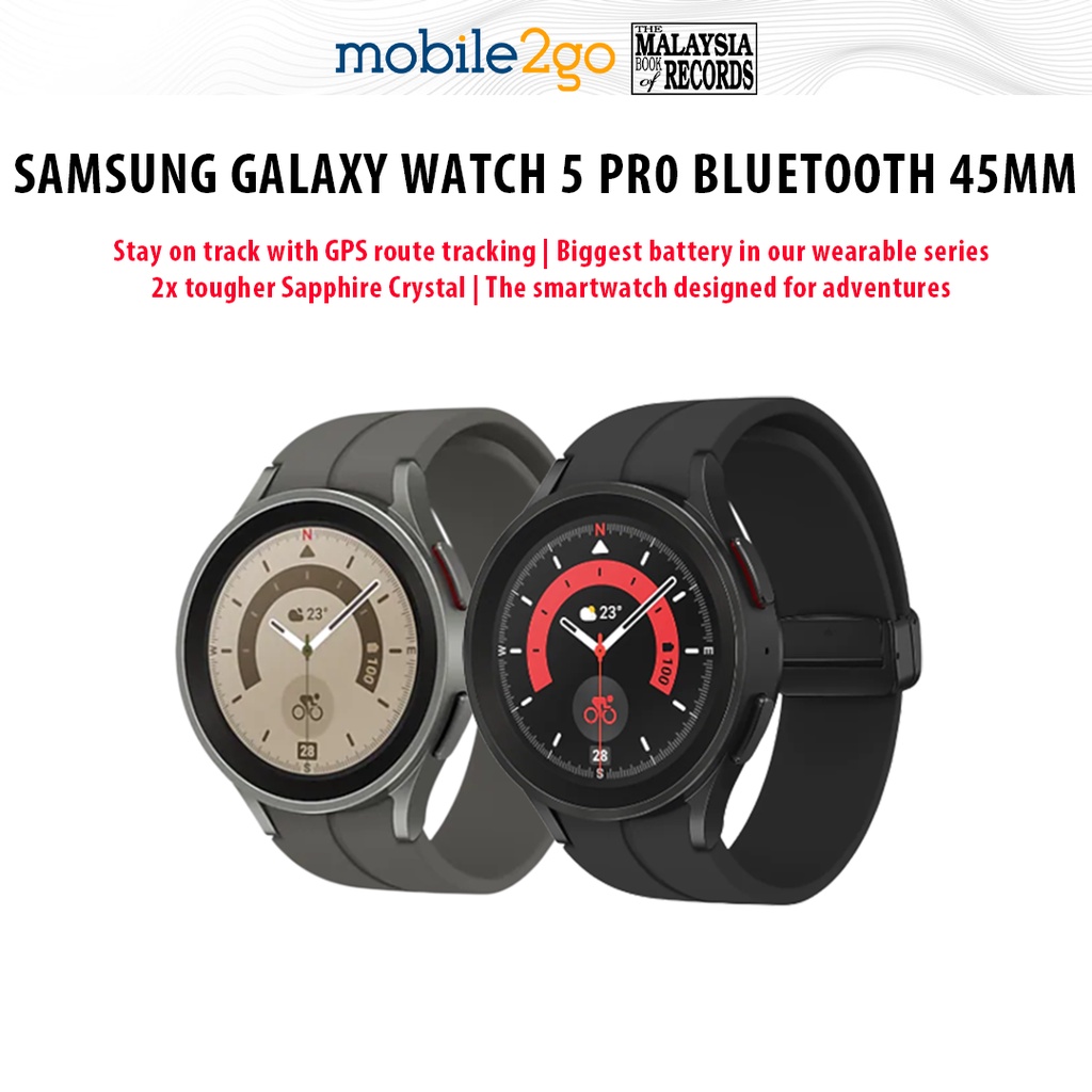 Samsung Galaxy Watch5 Pro Bluetooth 45MM (R920) | LTE 45MM (R925) 1 ...