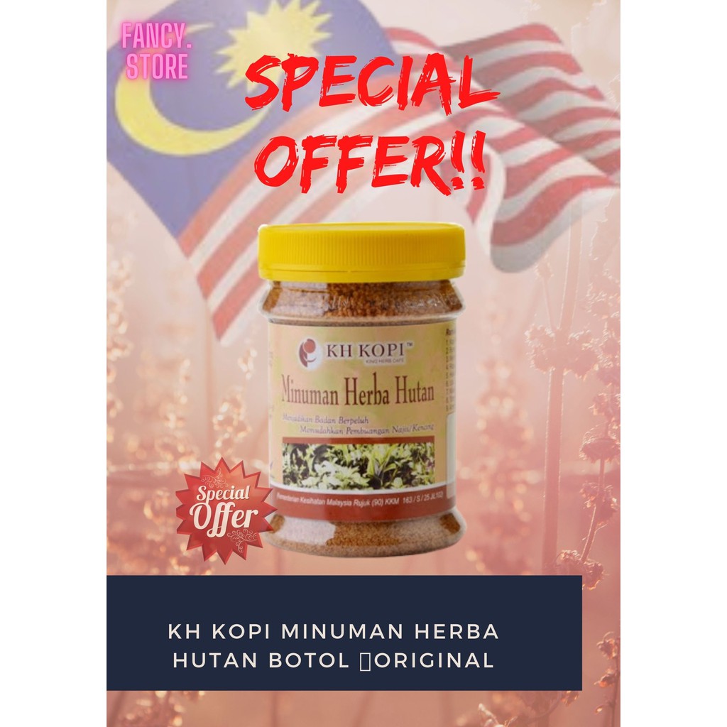 🔥[HOT ITEM]🔥 KH KOPI MINUMAN HERBA HUTAN 💯ORIGINAL👍 | Shopee Malaysia
