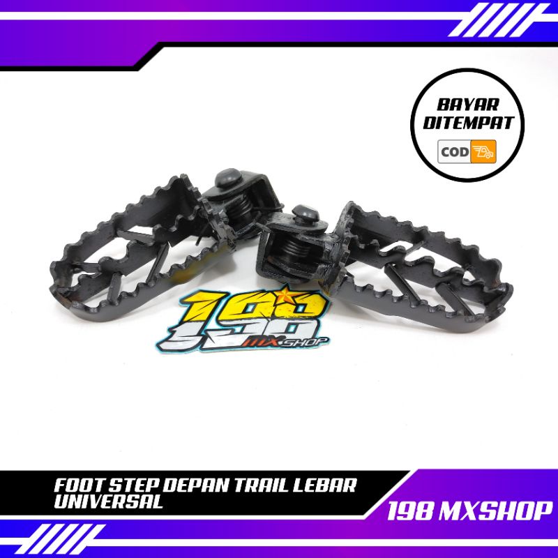 Universal Wide Front FOOT STEP KLX CRF TS SUPERMOTO DTRACKER KLX BF ...