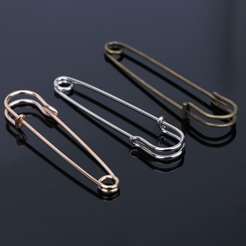 5pcs 50/60/70/75/89/100mm Large Heavy Safety Pins Strong Blanket Safety ...