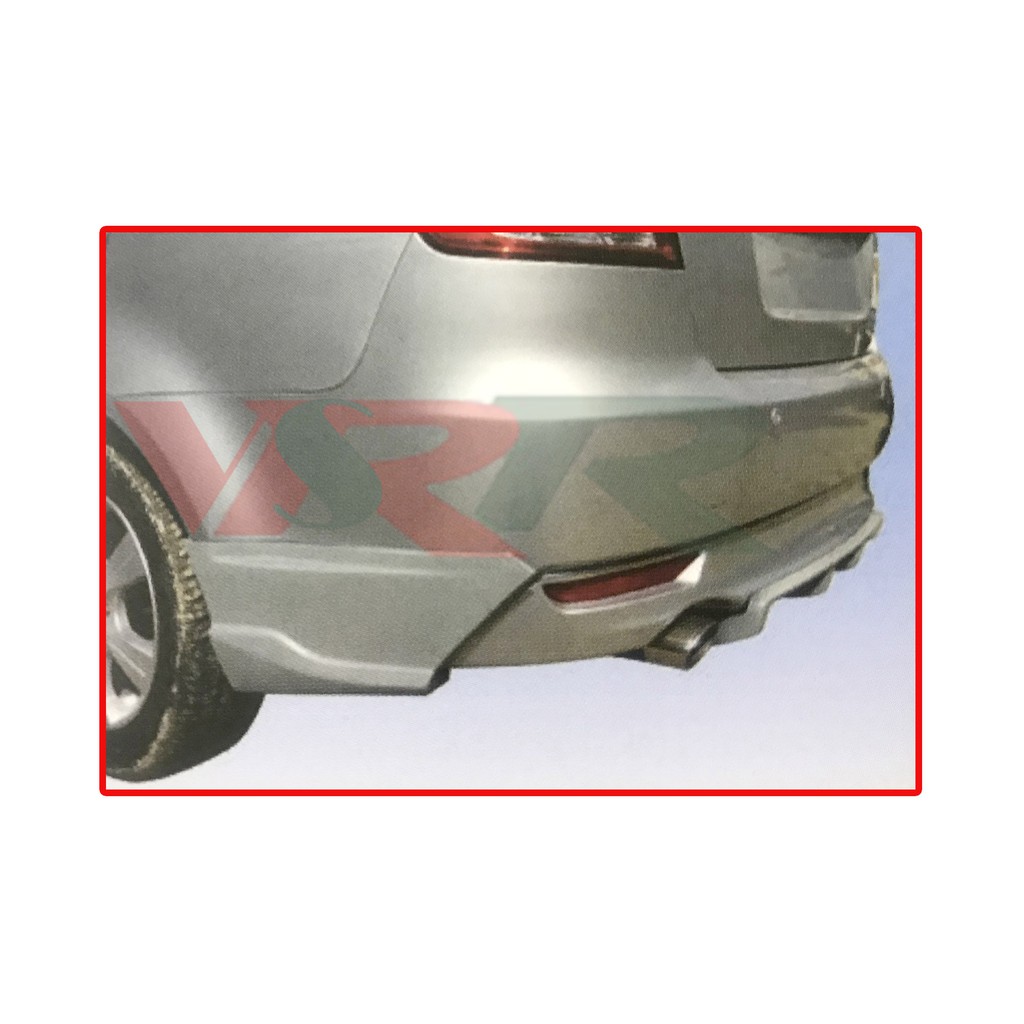 Proton Saga FL FLX (2011) Rear Back Bumper Skirt Skirting ( 2Pieces ...