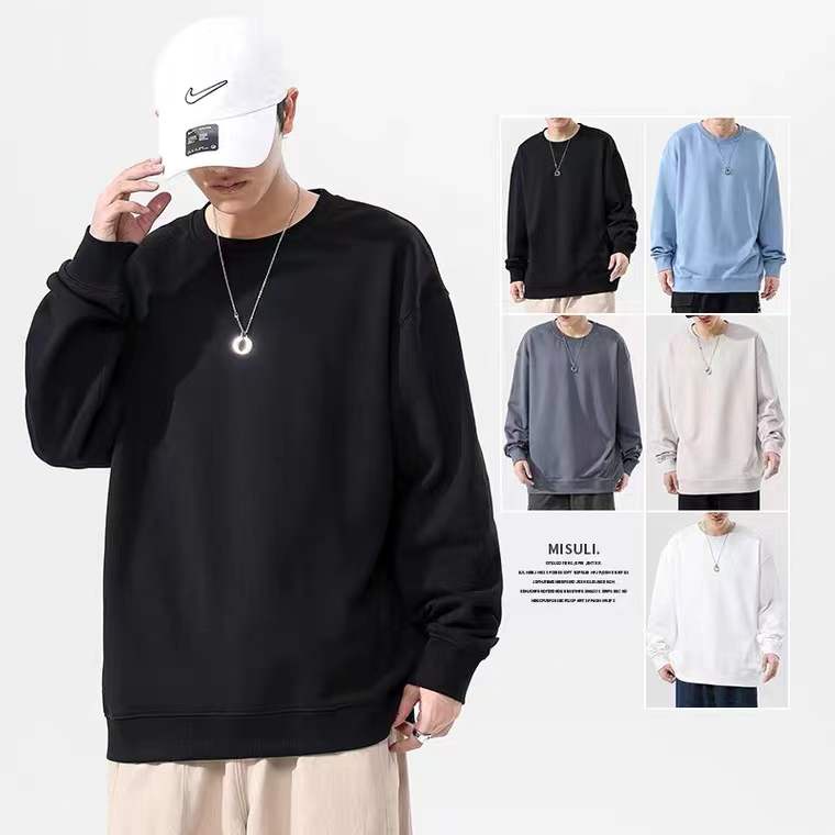 size M 8XL Christmas Harajuku Street Unisex Without Cap Hoodie Man Woman Long Sleeve Hoodies Casual Loose Plain Color Polyester Outerwear Round Neck