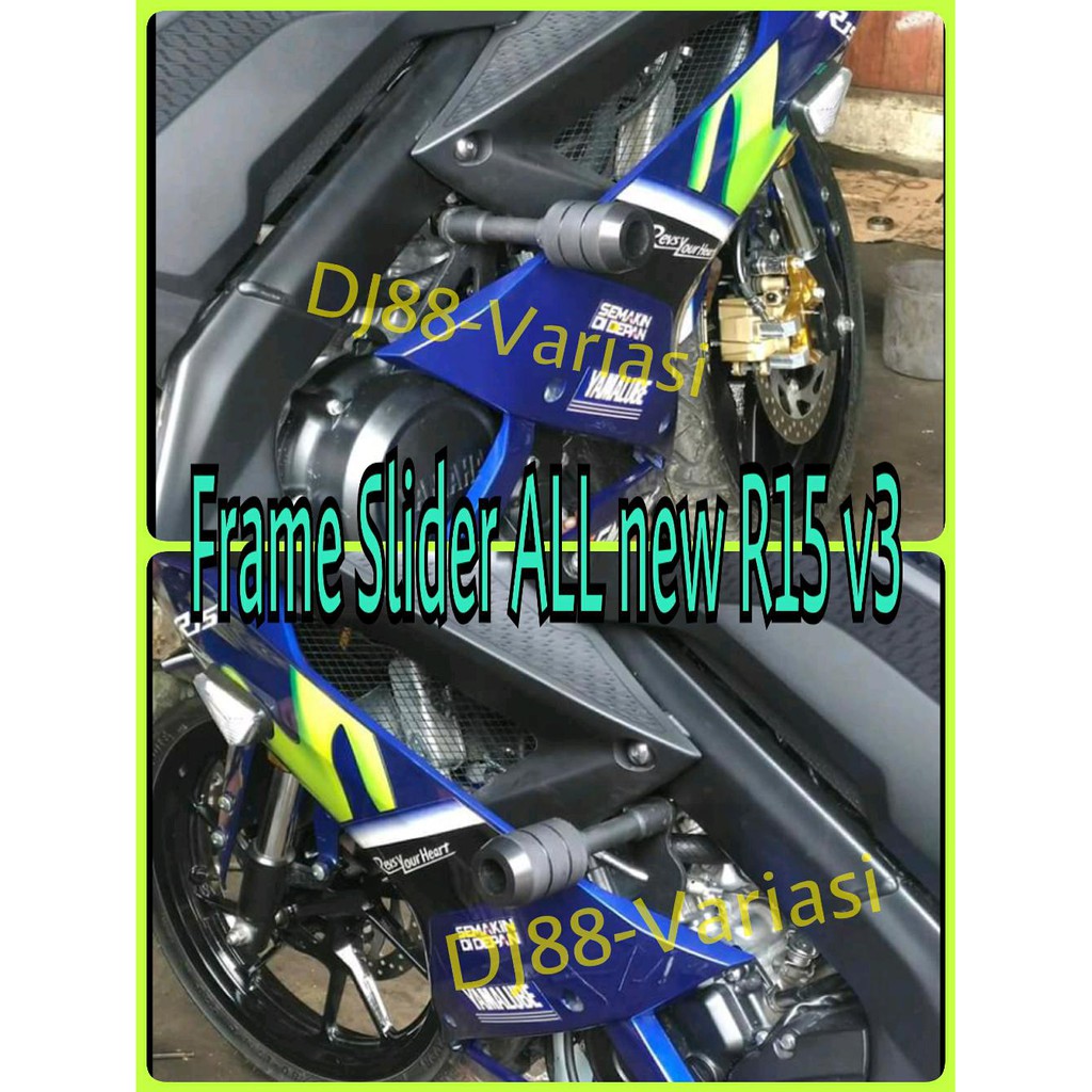 Great Frame slider All new r15 v3 vva body fairing protector r15 new v3 ...