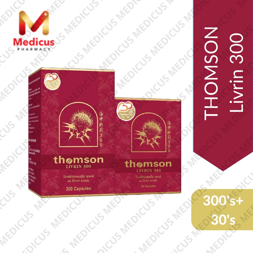 Thomson Livrin 300mg 300's+30's (Exp 12/2025) Shopee Malaysia