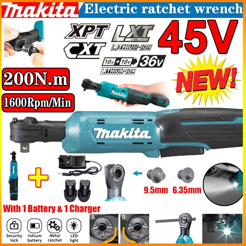 Makita battery powered discount ratchet