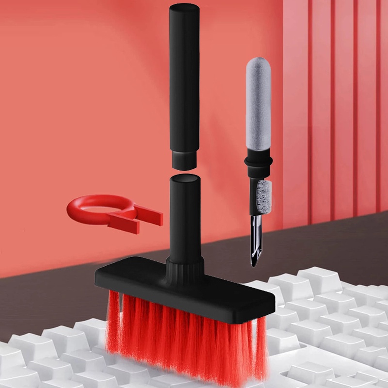5 In 1 Keyboard Cleaning Brush / Computer Earphone Dust Remove Brushes