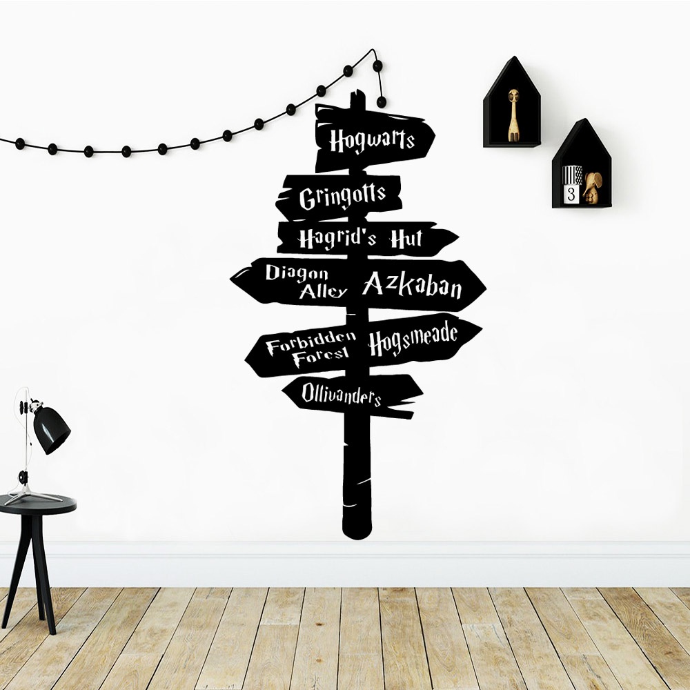Harry Potter Wall Stickers Decorative Sticker Home Decor Decor Living
