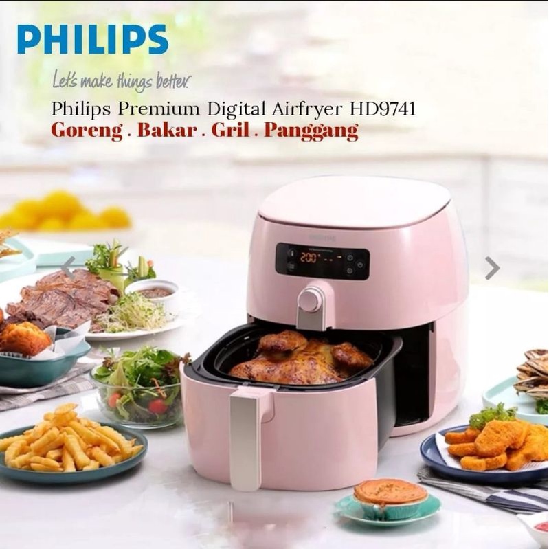 Pink air shop fryer philips